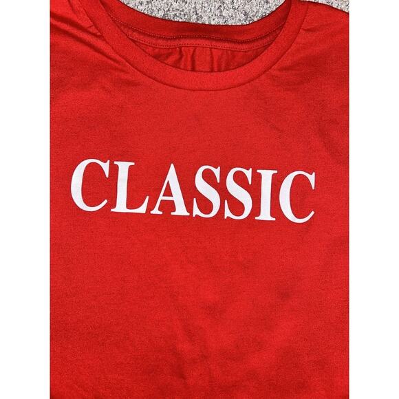 Coca-Cola Coke Long Sleeve T-Shirt Classic Spell Out Logo Red Size‎ L - Picture 9 of 10